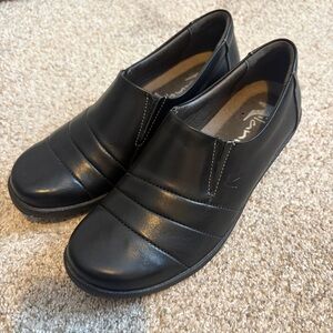 Milano Black leather shoes Size 36